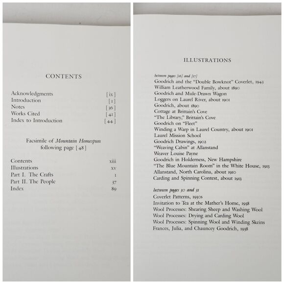 Mountain Homespun by Frances L. Goodrich Folklore Memoir Folk Art Crafts Book - Picture 11 of 11